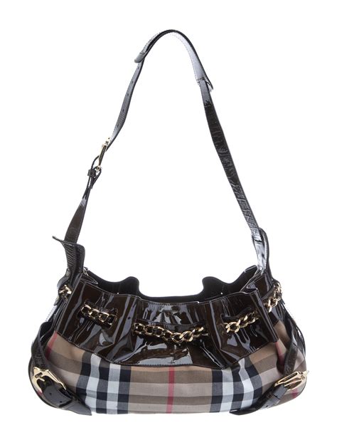 burberry prorsum 4555405|Burberry Prorsum Patent Leather Shoulder Bag .